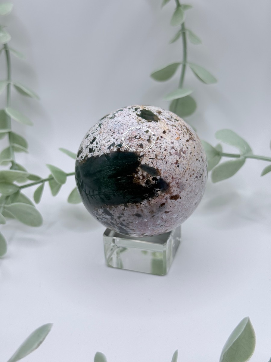 Sea jasper sphere - mom