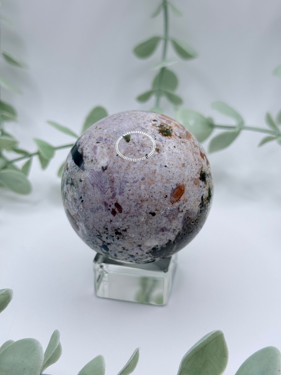 Sea jasper sphere - mom