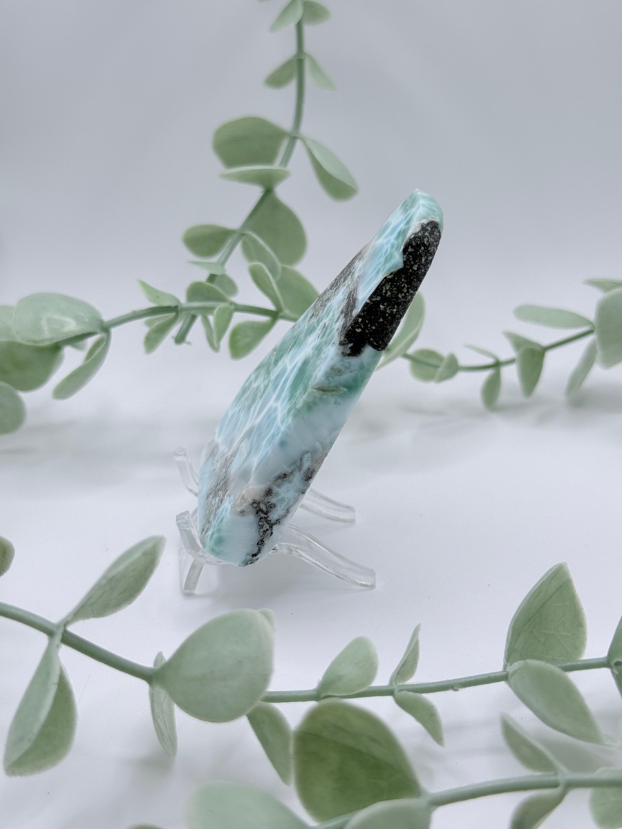 Polished Larimar Slab Amanda