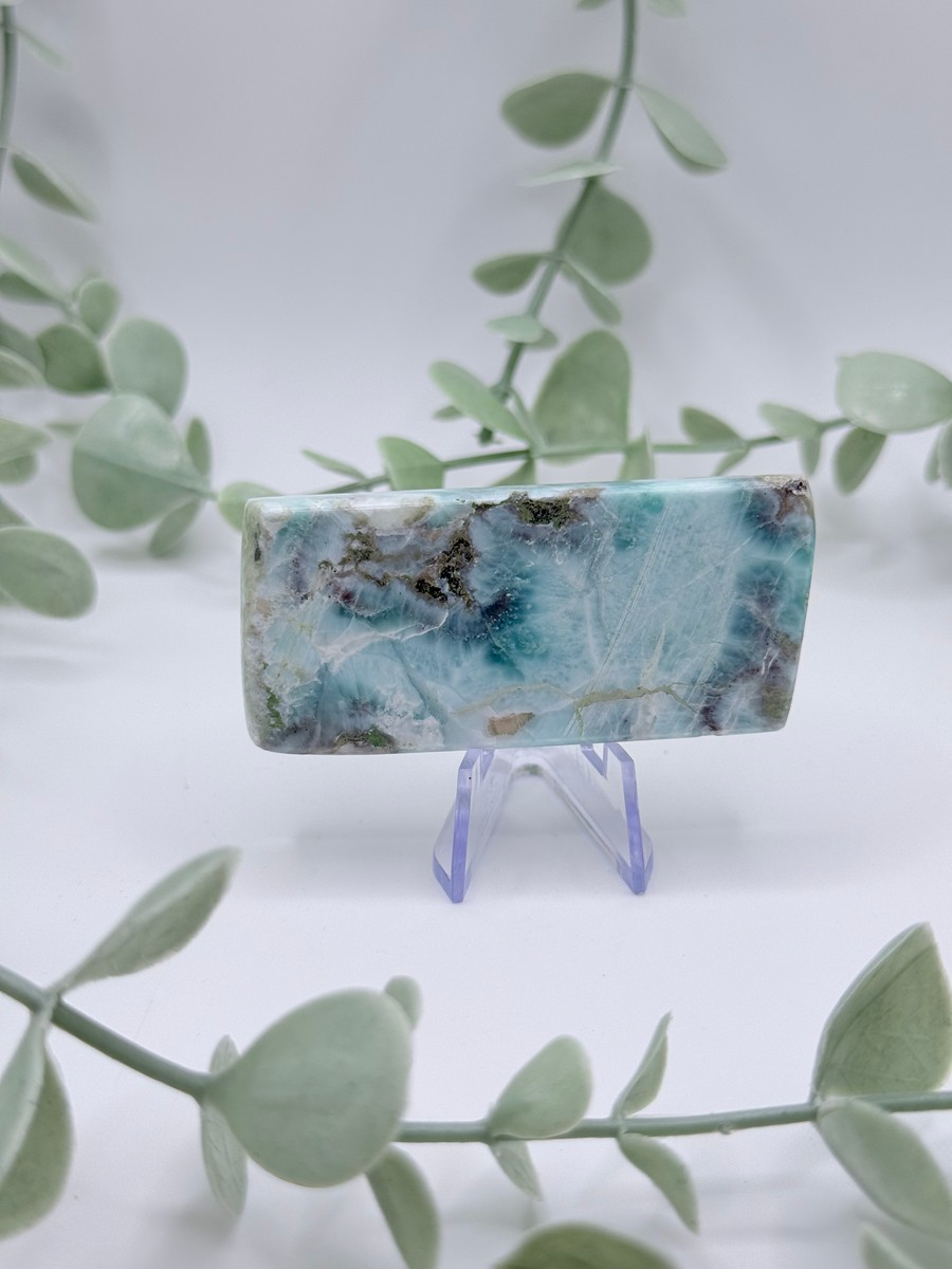 Polished Larimar Slab Amanda