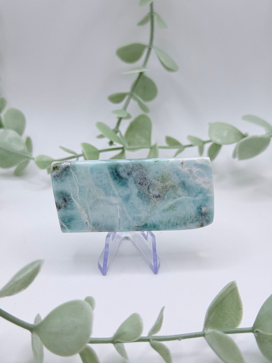 Polished Larimar Slab Amanda