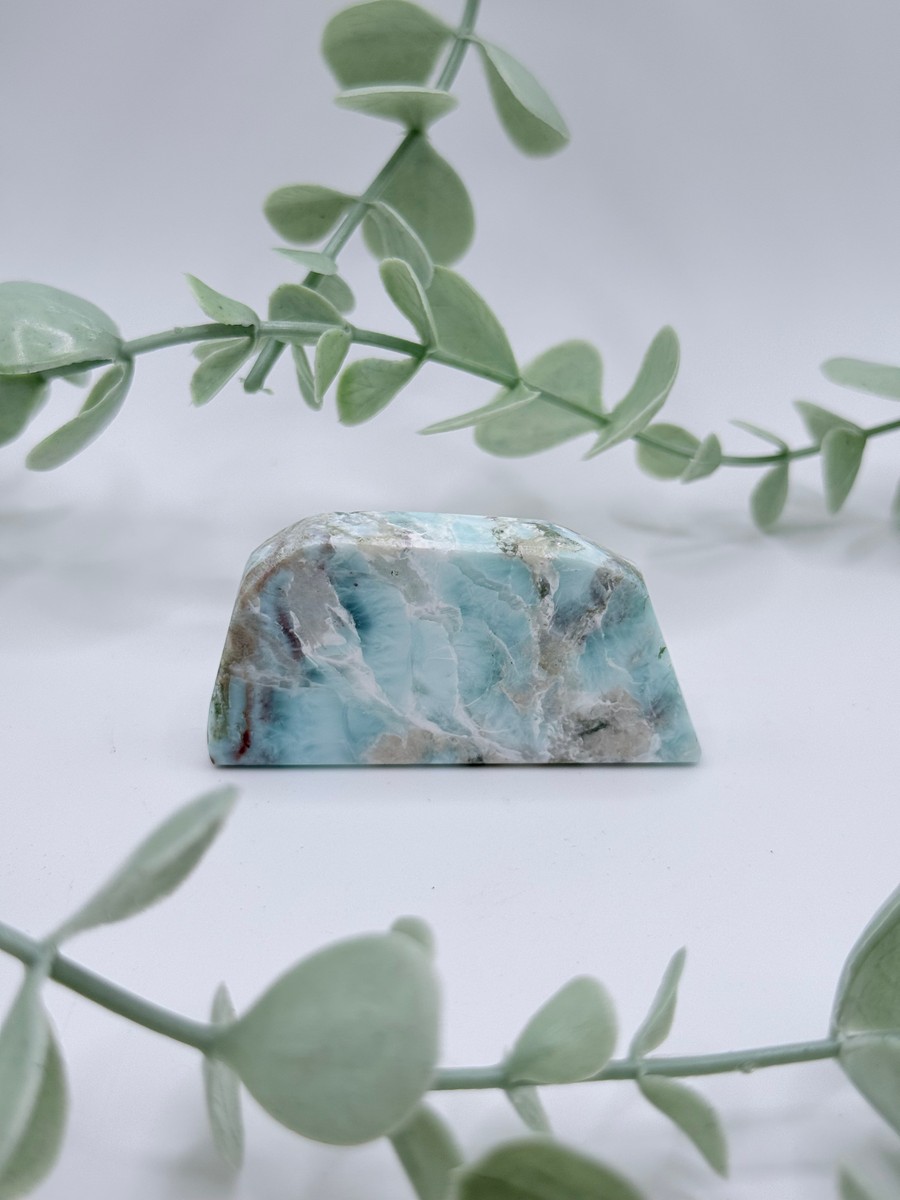 Polished Larimar Slab Amanda