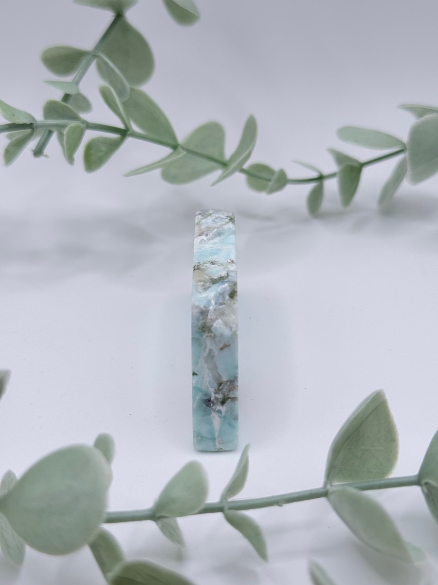 Polished Larimar Slab Amanda