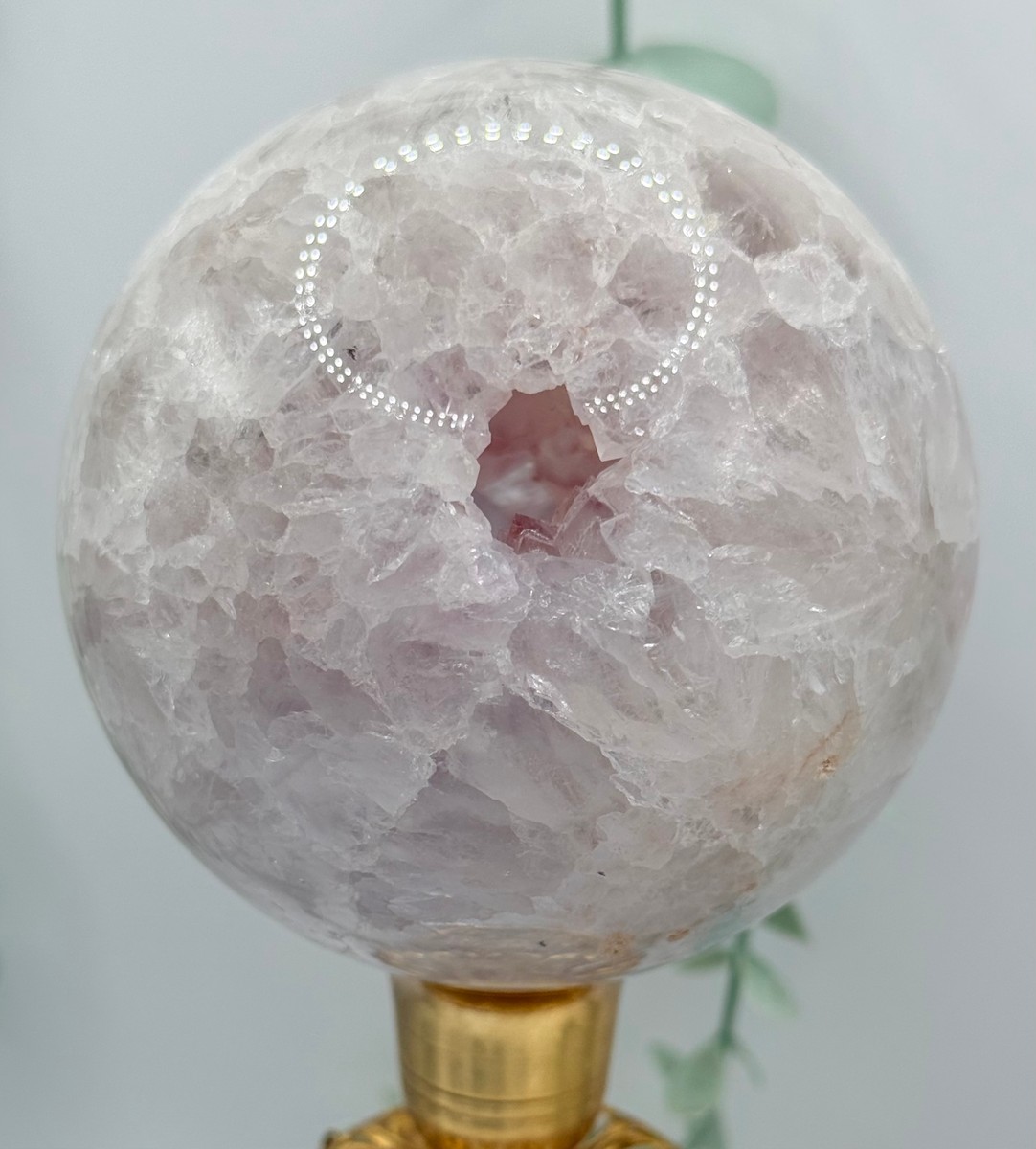 Flower Amethyst Sphere