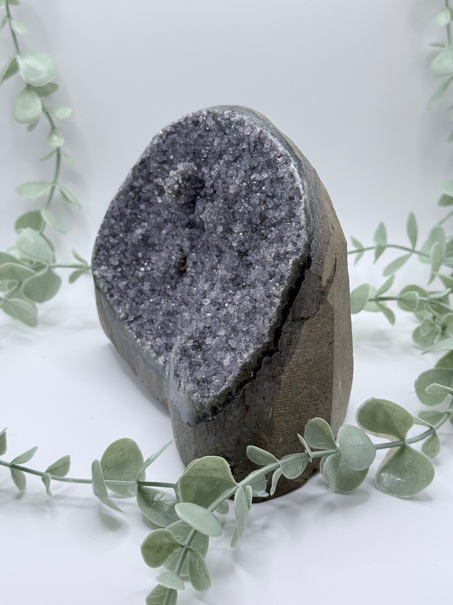 Black Amethyst Cut Base - Amanda