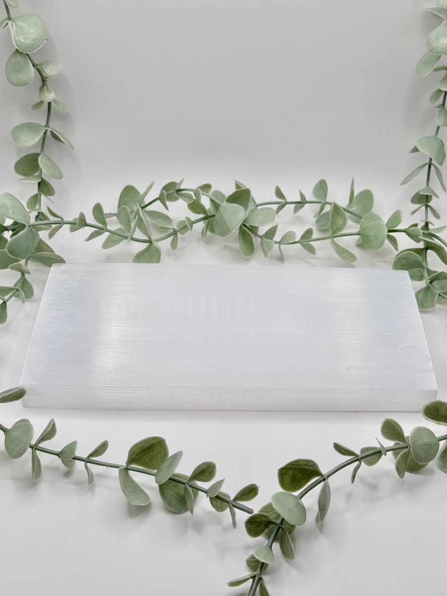 Selenite Plate - Rectangle
