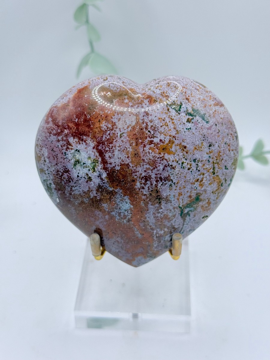 Sea Jasper Heart