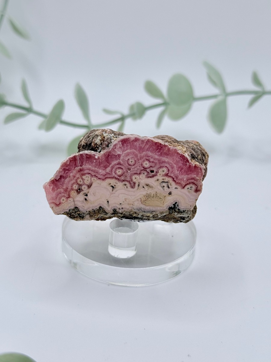 Rhodochrosite Slice