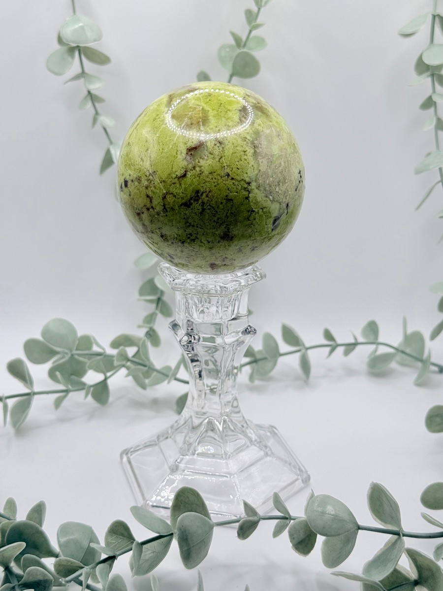 Green Opal Sphere