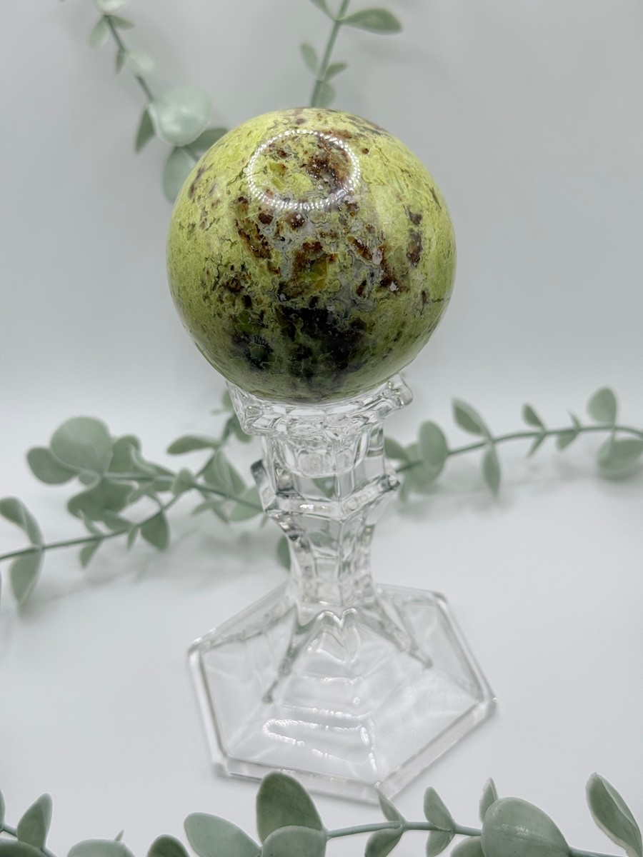 Green Opal Sphere
