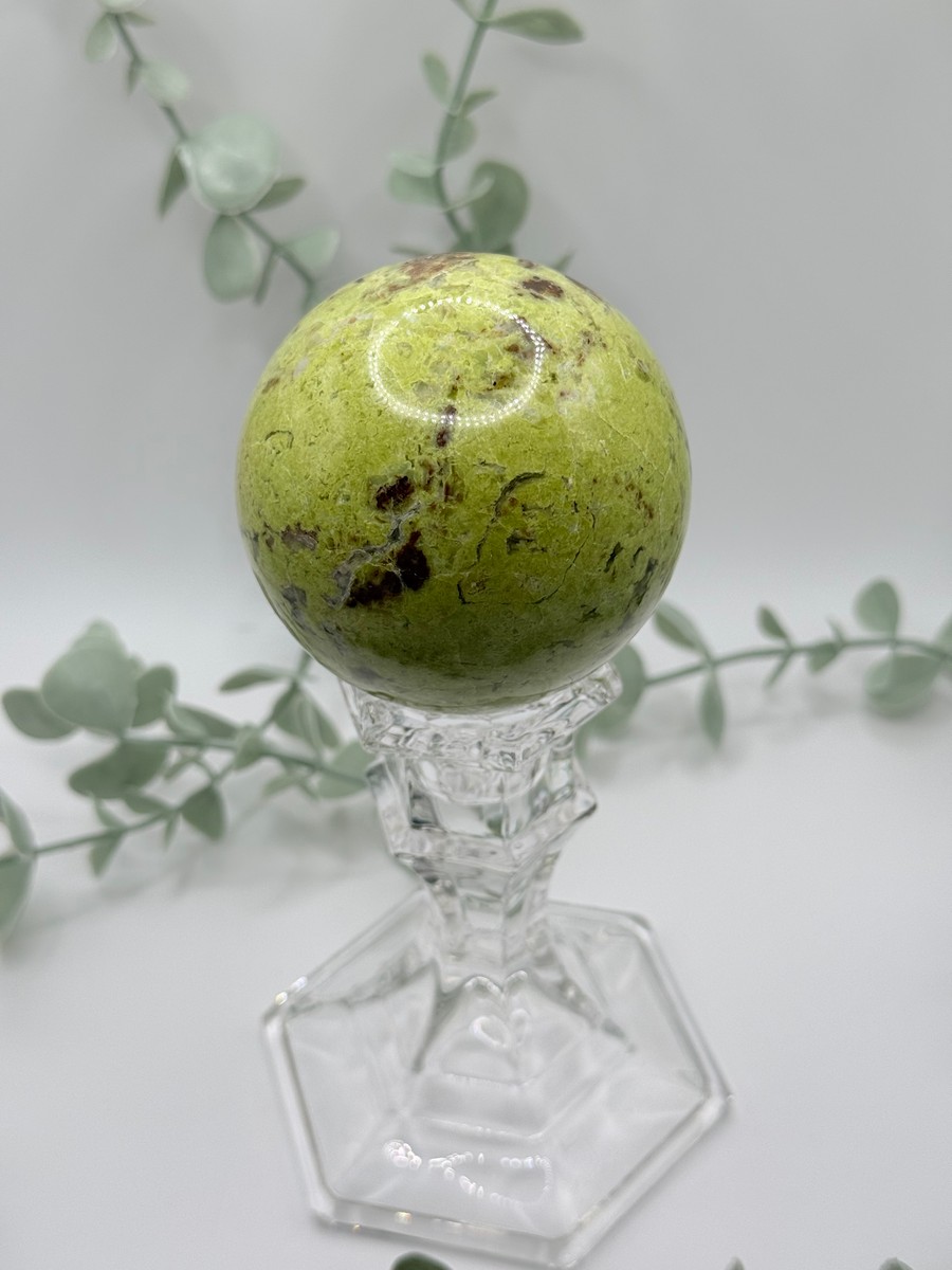 Green Opal Sphere