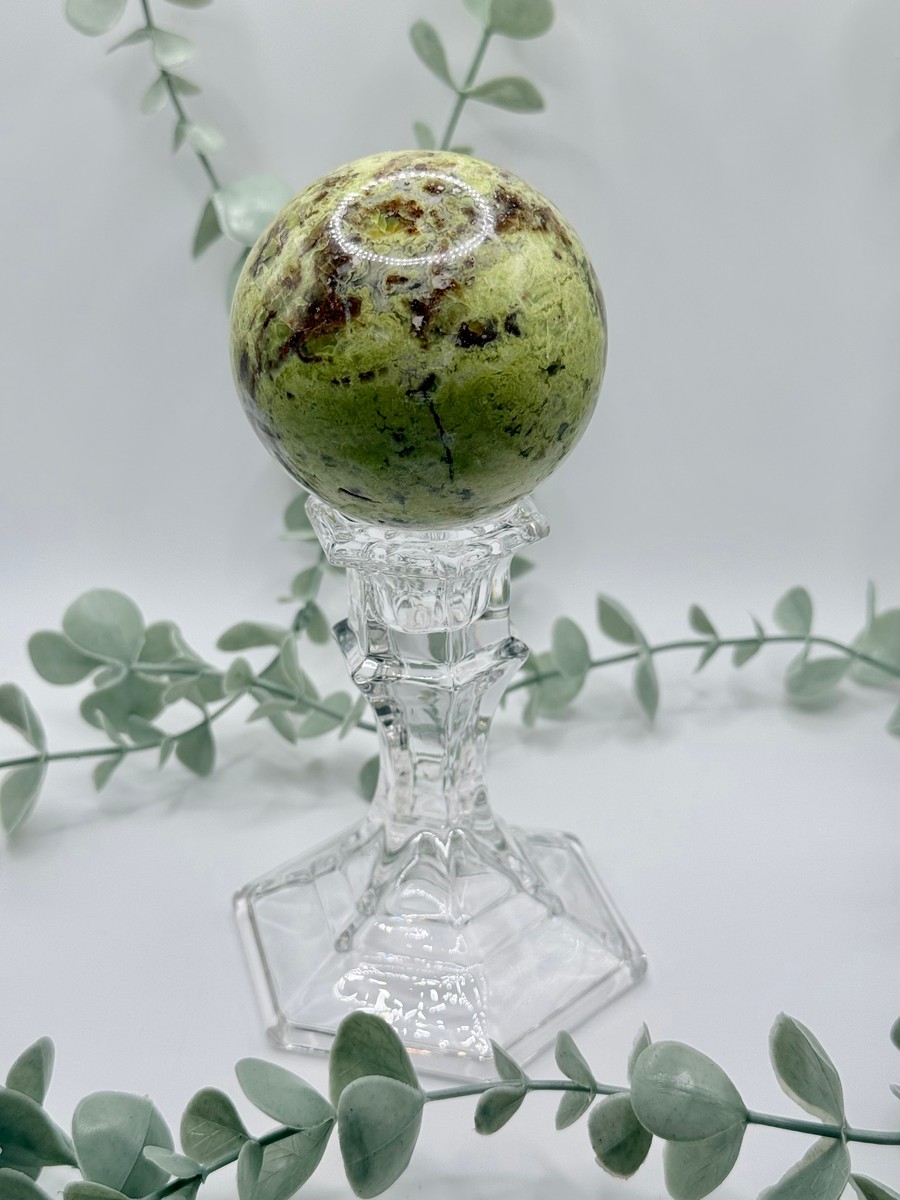 Green Opal Sphere