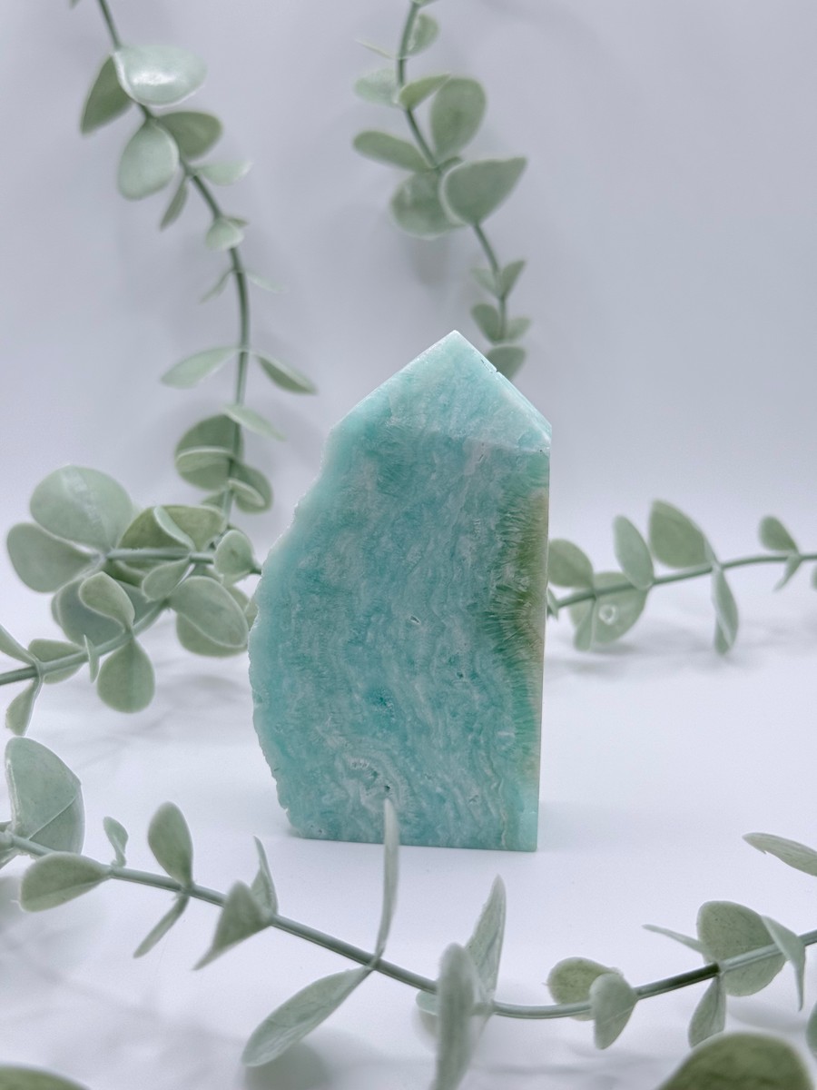 Blue Aragonite Tower