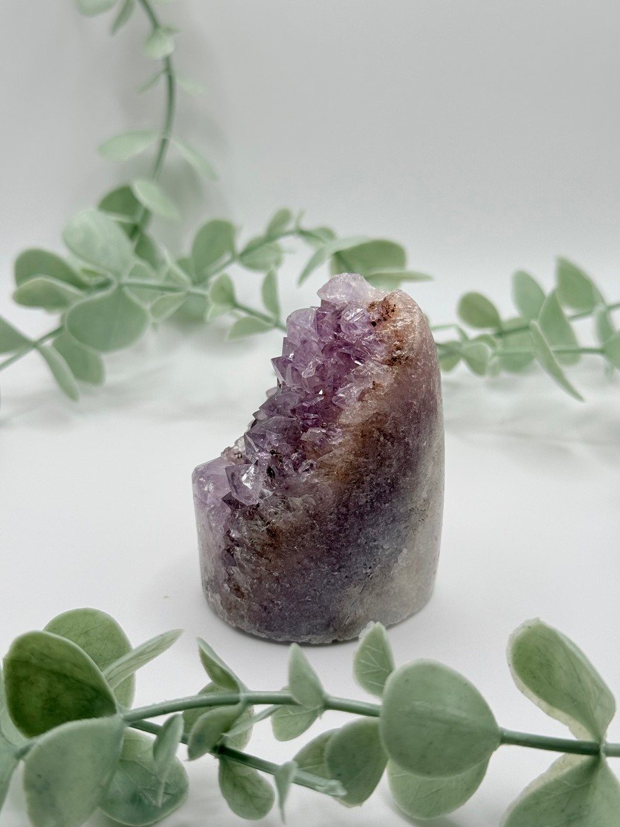 Pink Amethyst Cut Base