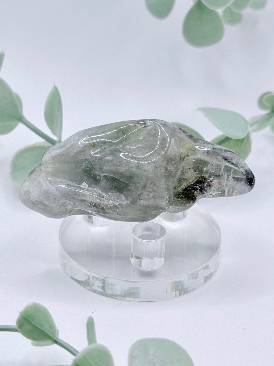 Tumbled Prasiolite