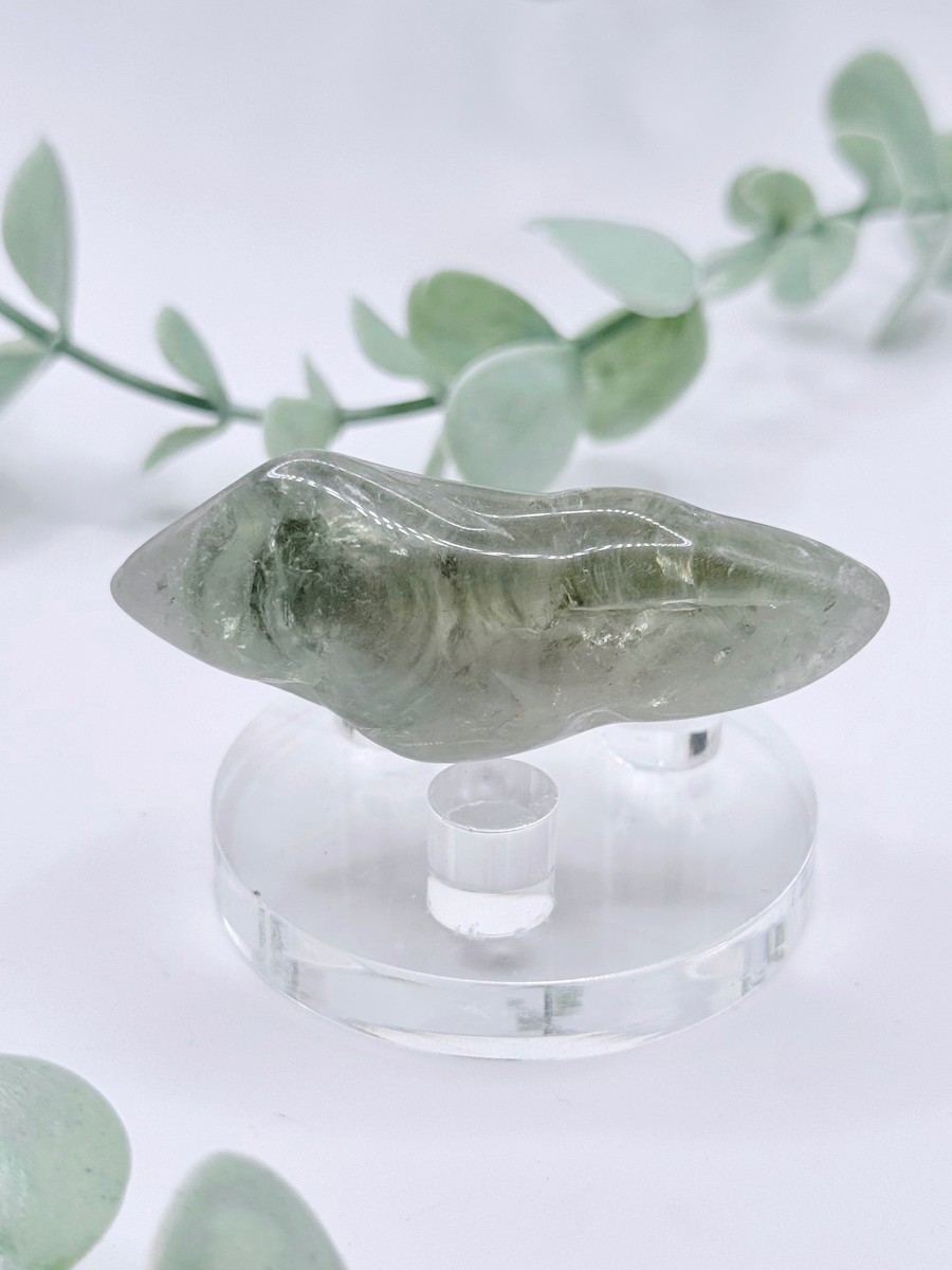 Tumbled Prasiolite