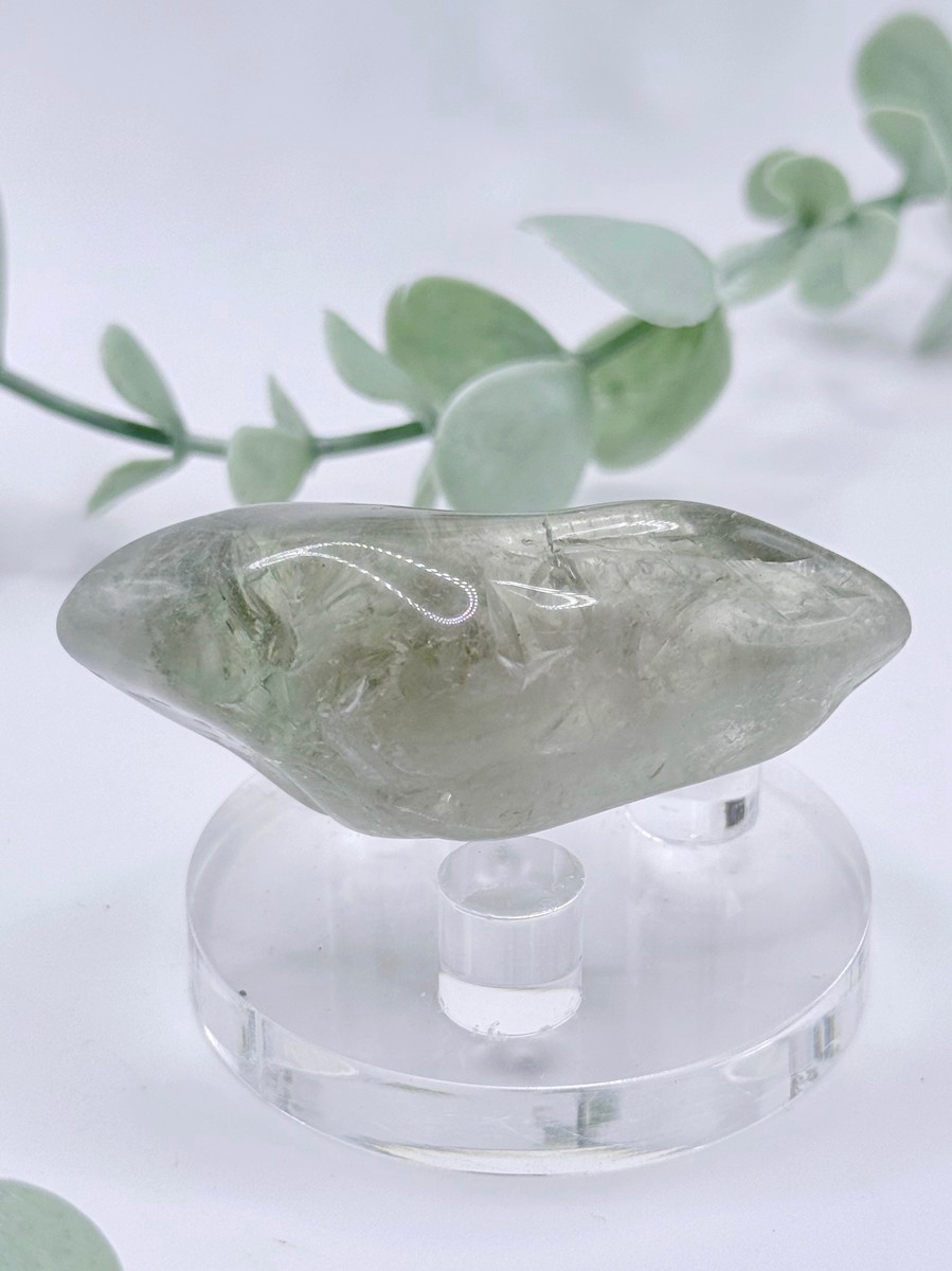 Tumbled Prasiolite