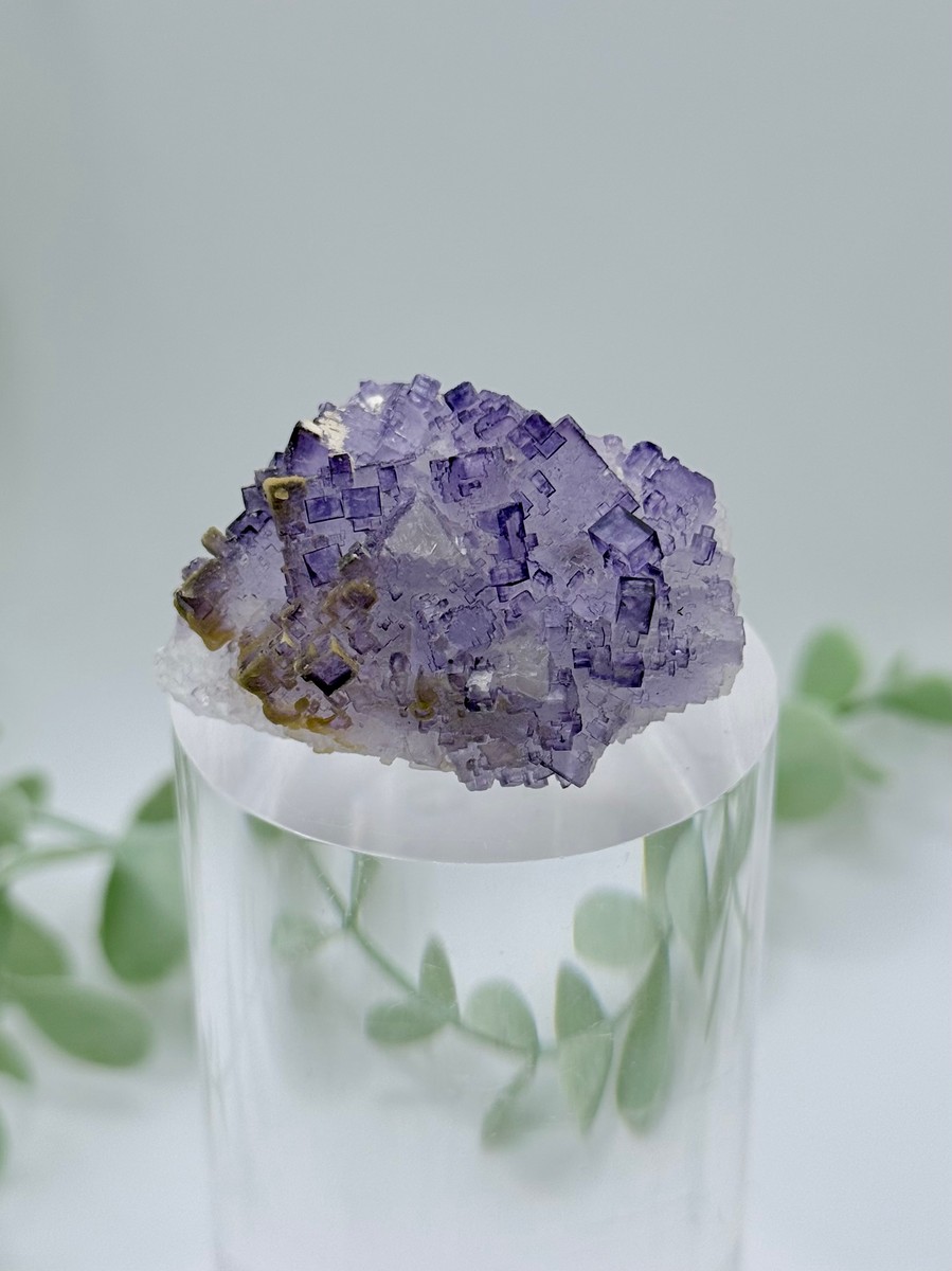 Small Purple Cubic Fluorite