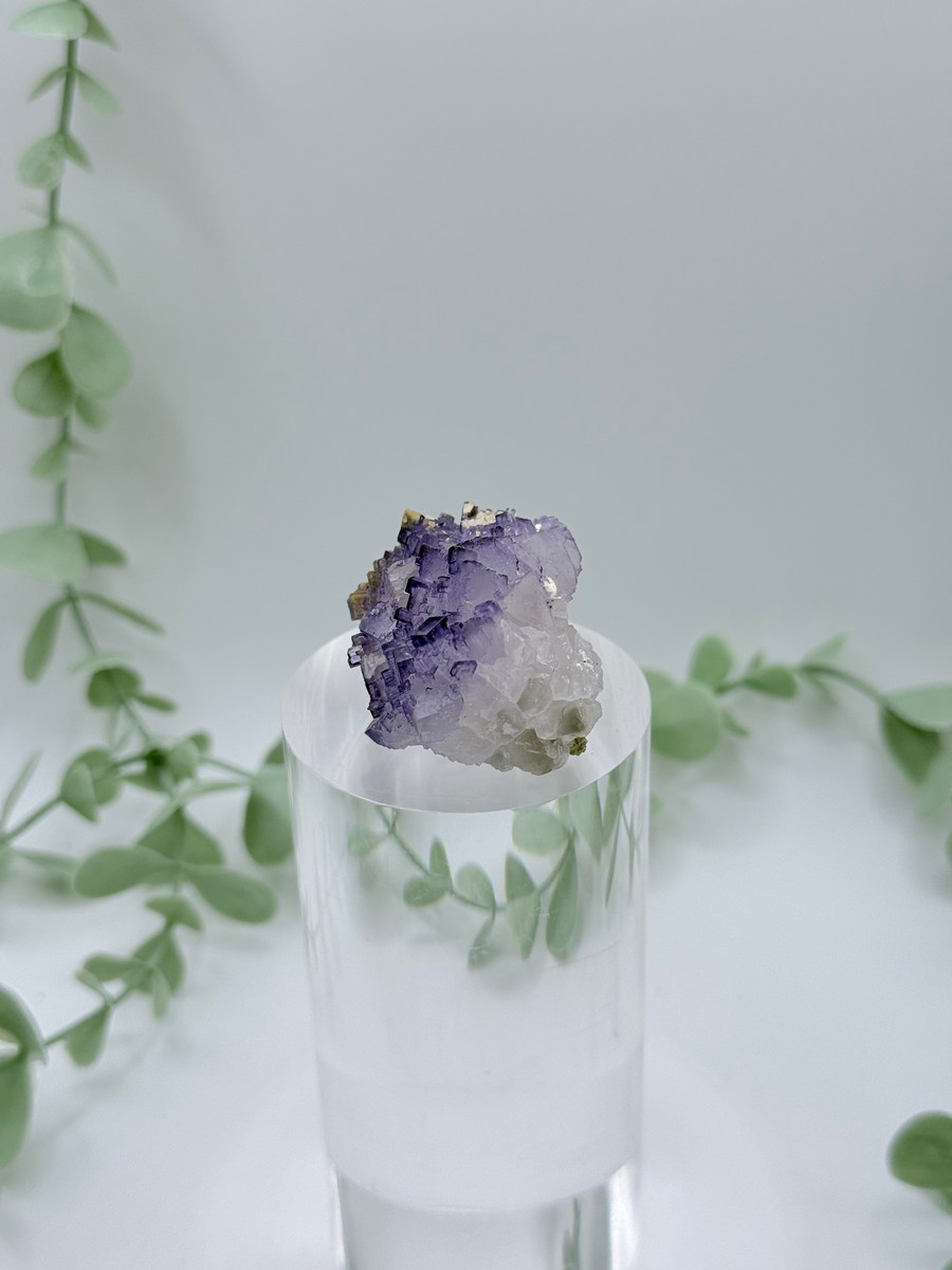 Small Purple Cubic Fluorite
