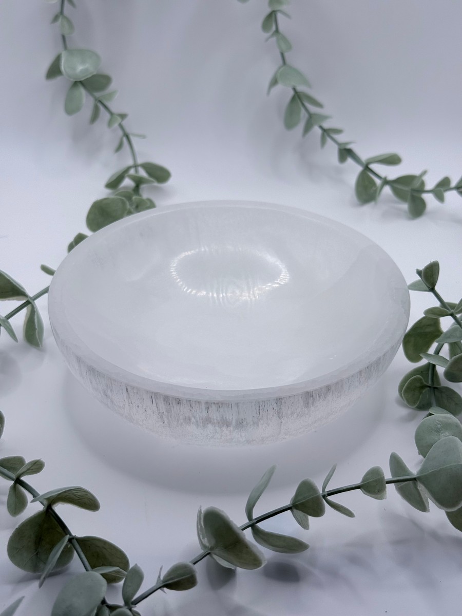 Polished Selenite Bowl