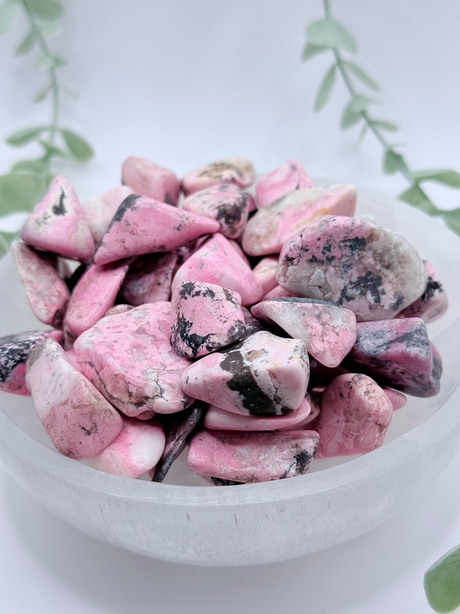 Rhodonite Tumbles