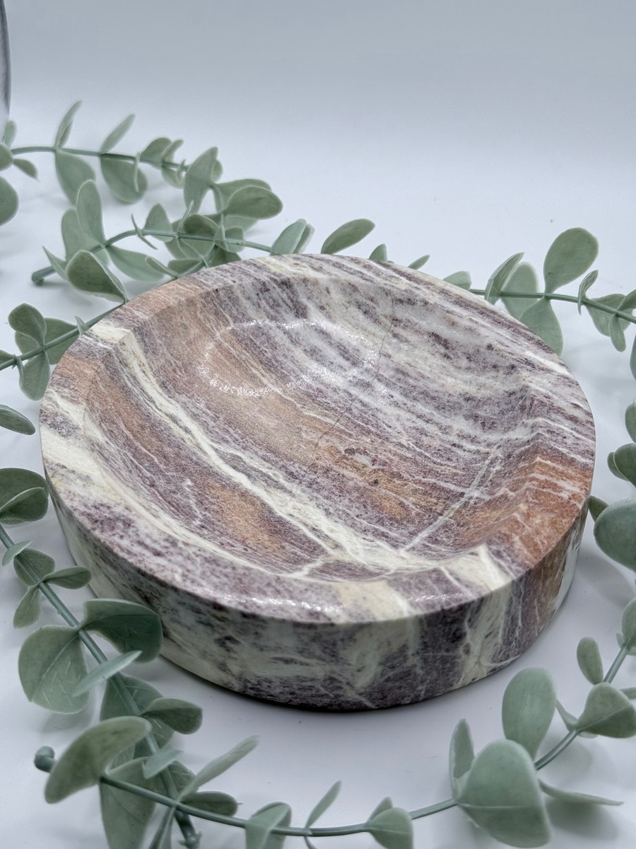 Banded Calcite Bowl - Oval