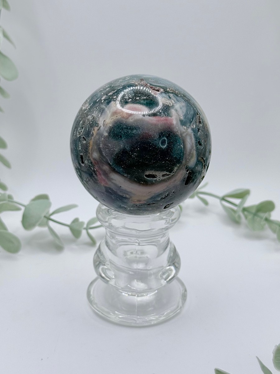 Sea Jasper Sphere
