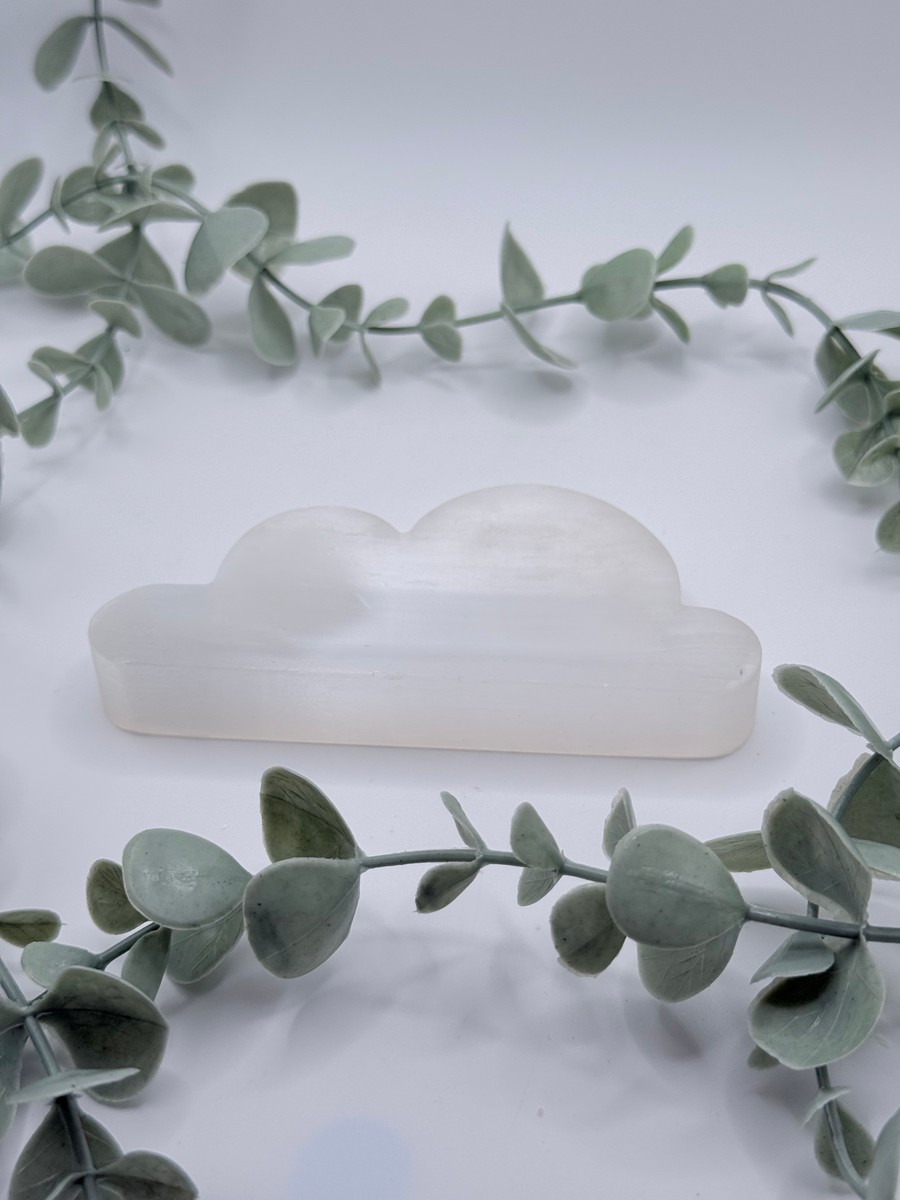 Polished Selenite Cloud Bowl