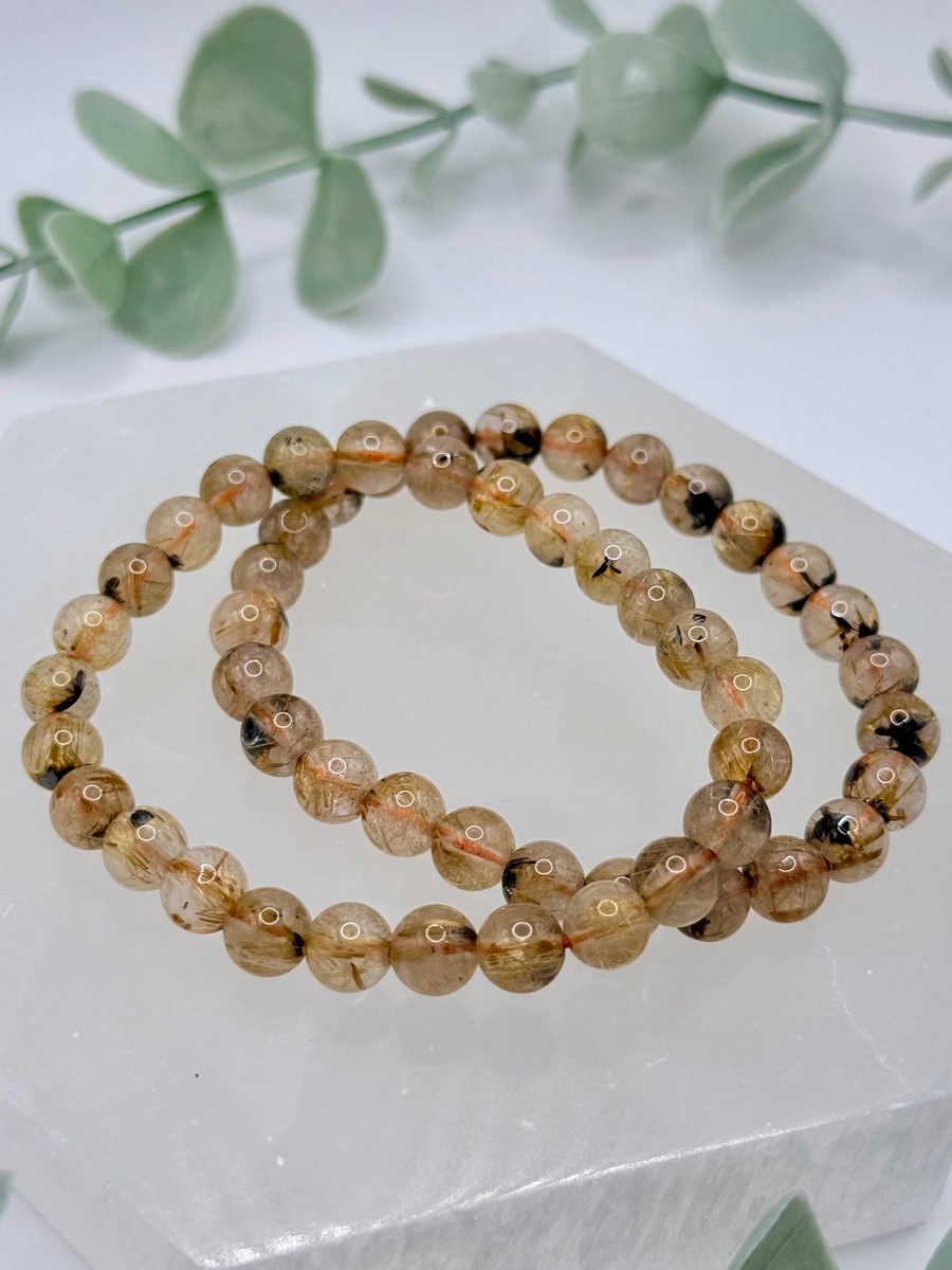 6mm Golden Rutile Bracelet