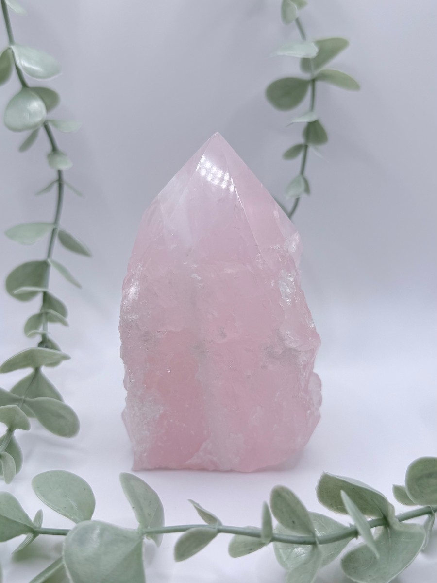 Brazilian Rose Quartz Tower Point Amanda this pic belongs with other RQTP
