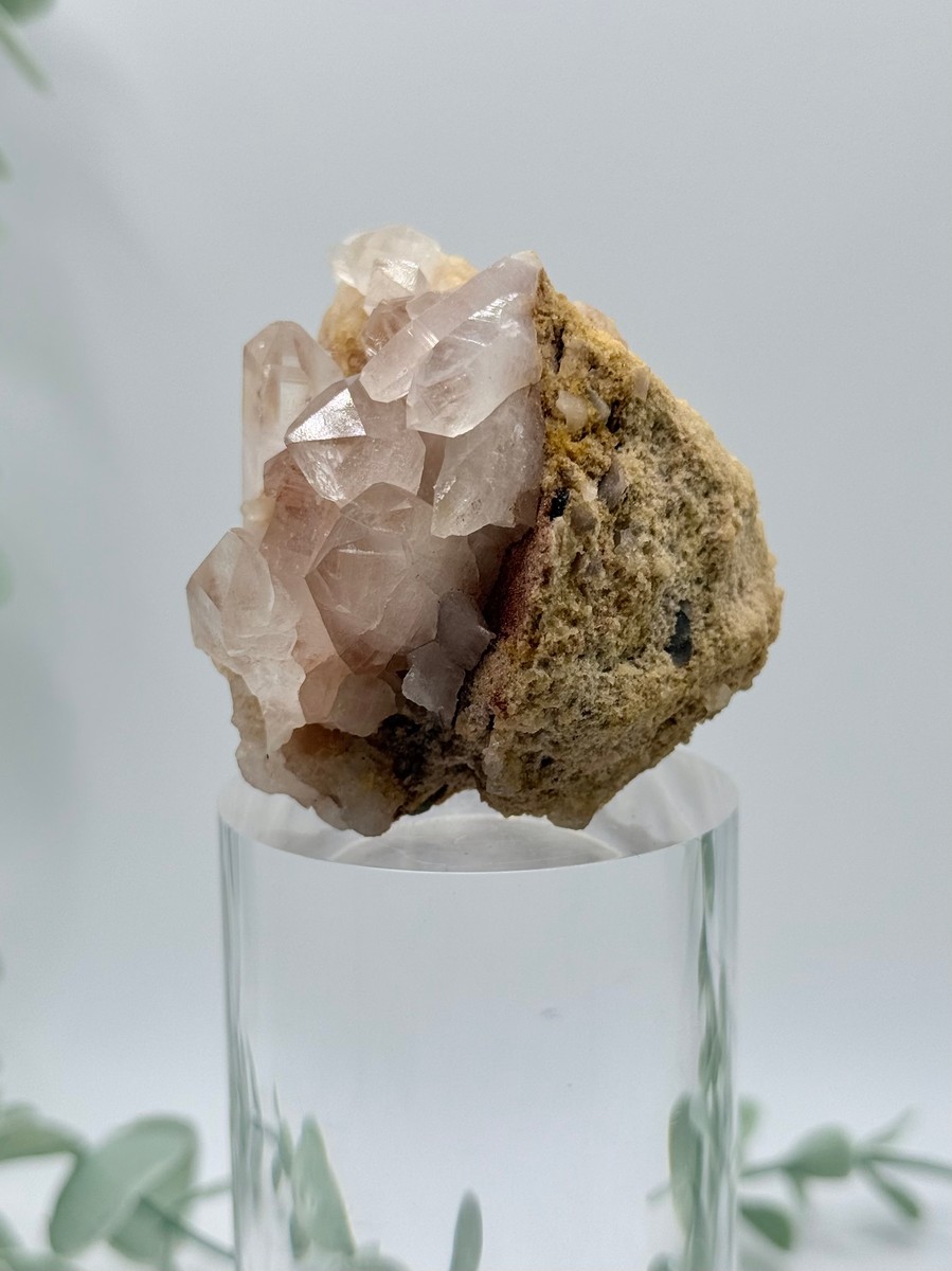 Pink Himalayan Quartz Cluster
