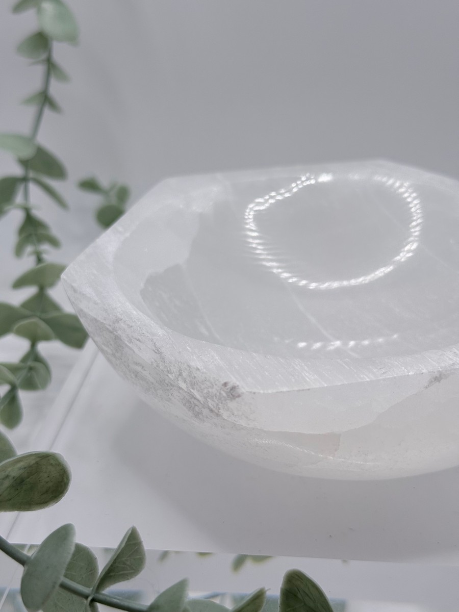 Hexagon Selenite Bowl
