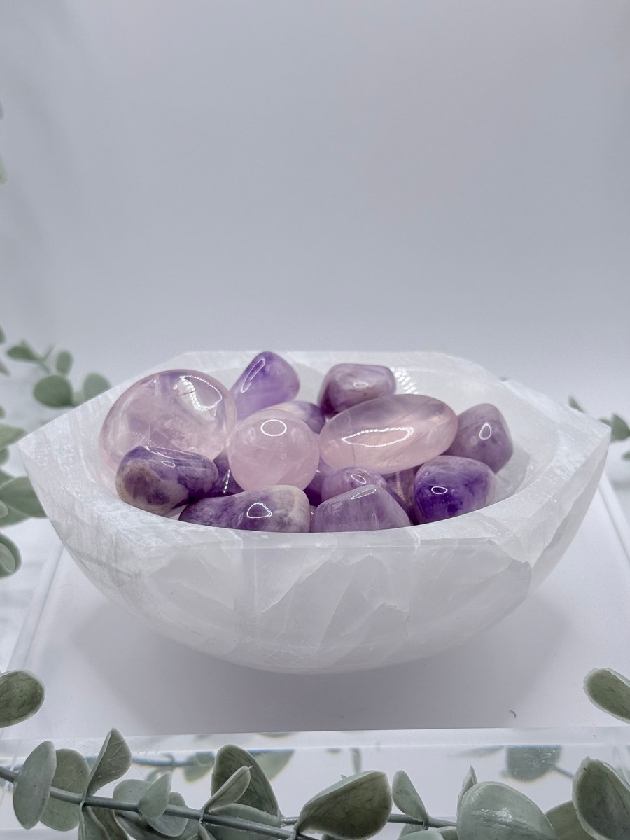 Hexagon Selenite Bowl