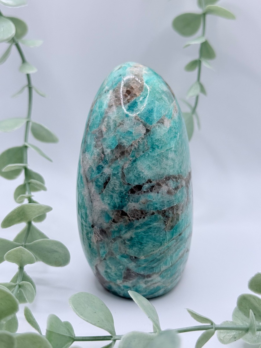 Amazonite & Smoky Quartz Free Form