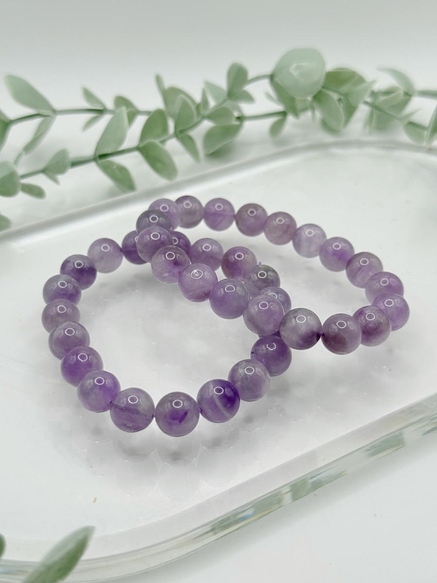 10mm Amethyst Bracelet