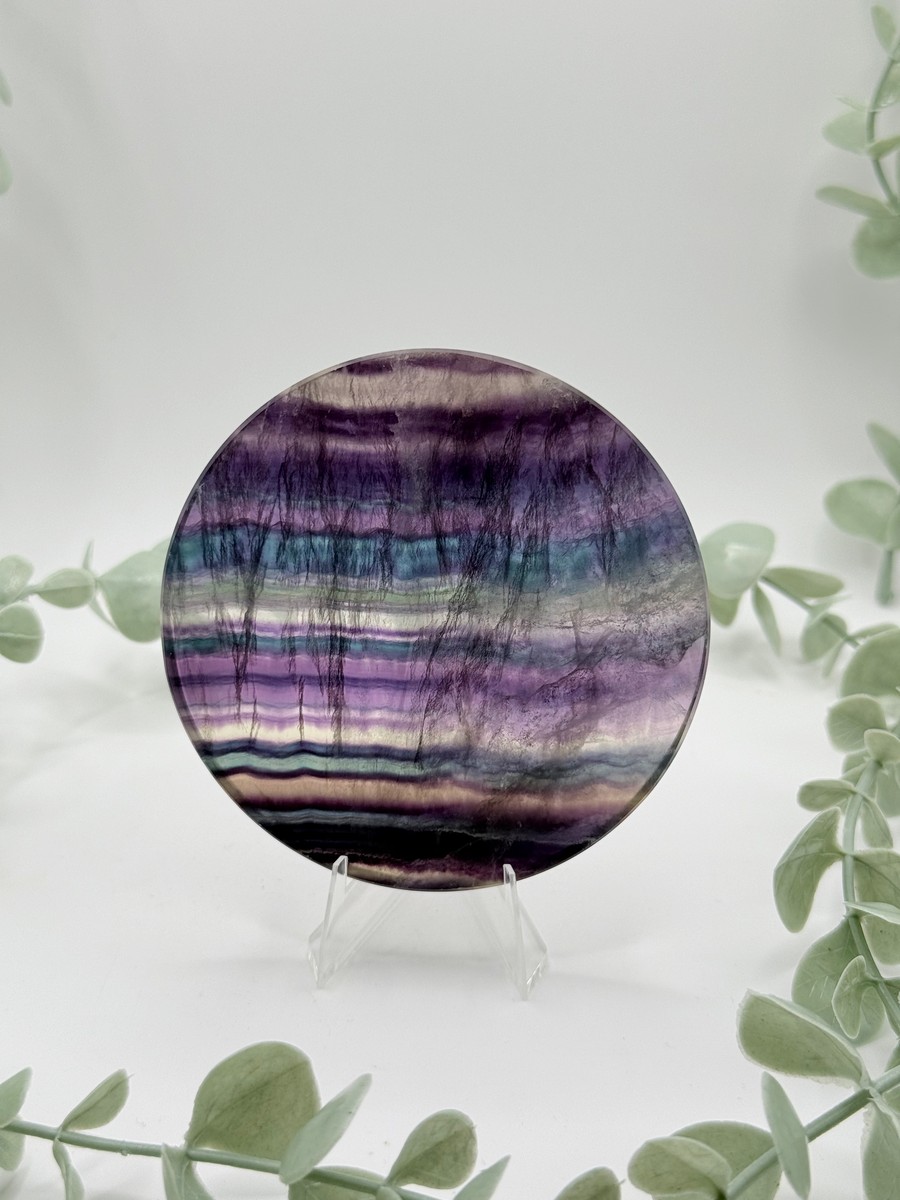 Rainbow Fluorite Circle