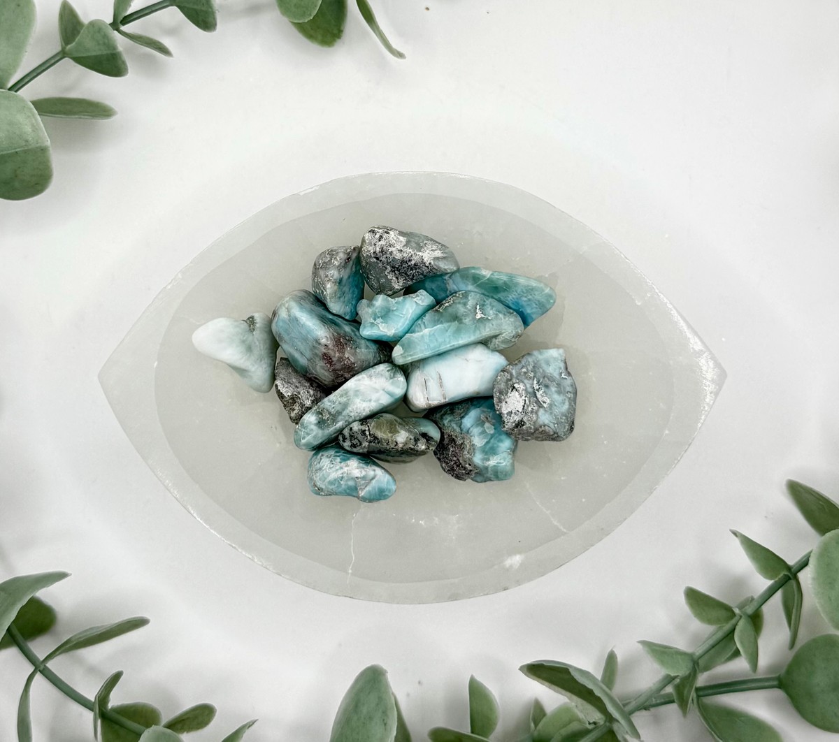 Small Larimar Tumbles