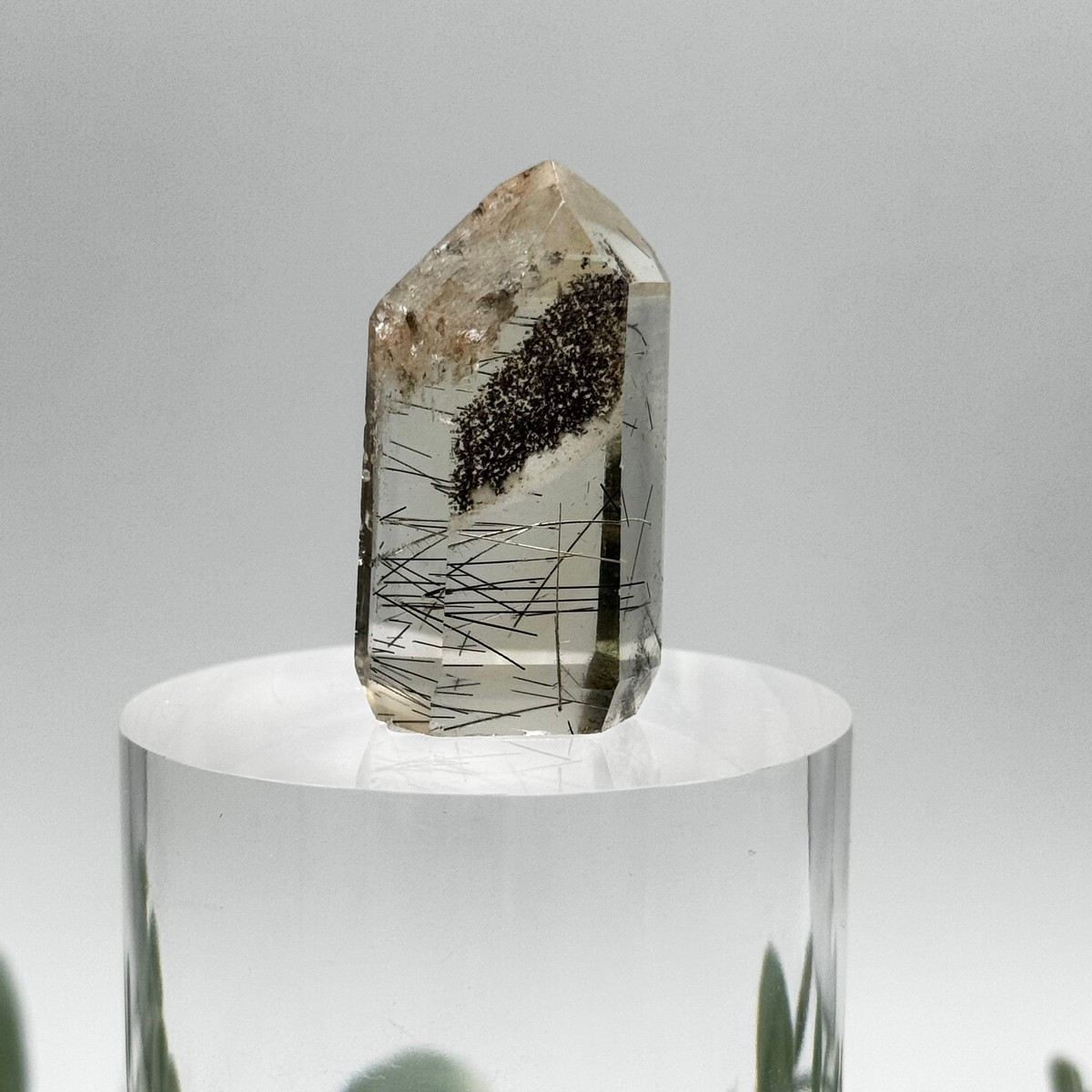 Clear Quartz With Rutile & Inclusions