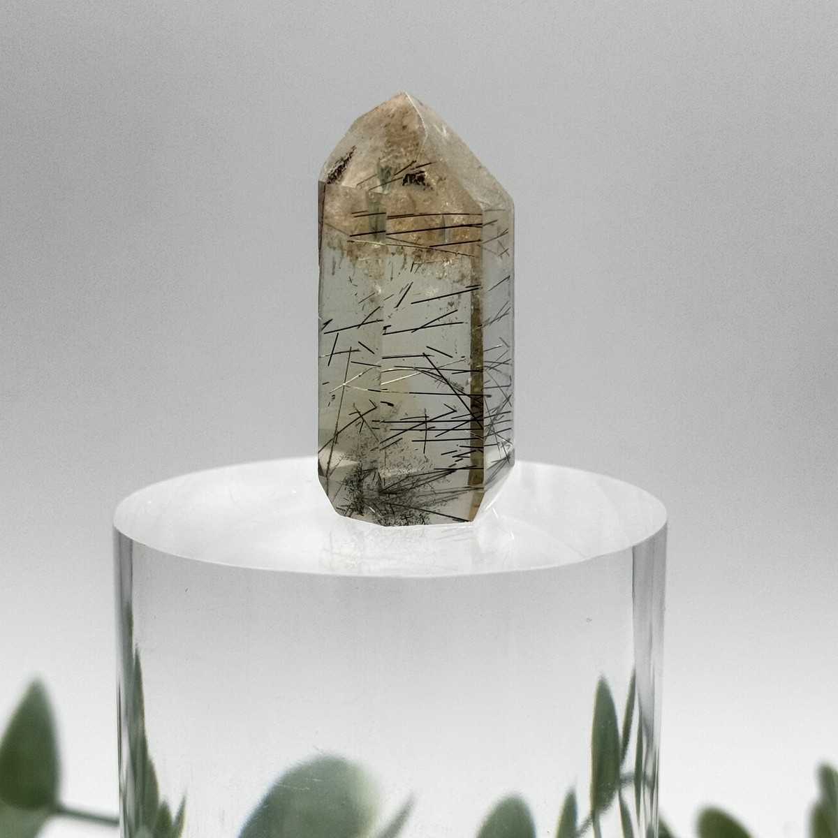 Clear Quartz With Rutile & Inclusions
