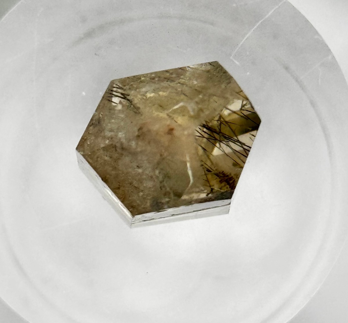 Clear Quartz With Rutile & Inclusions
