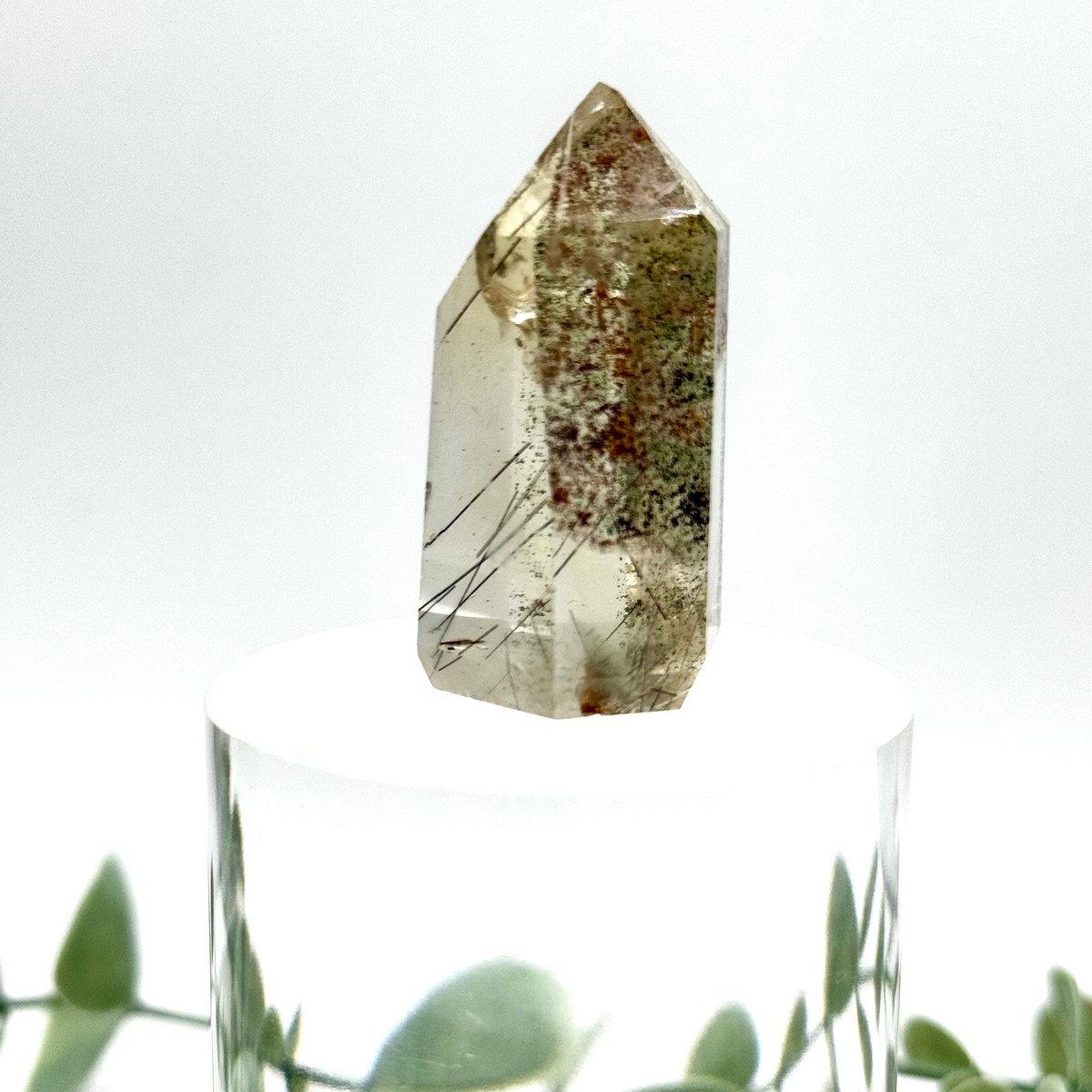 Clear Quartz With Rutile & Inclusions