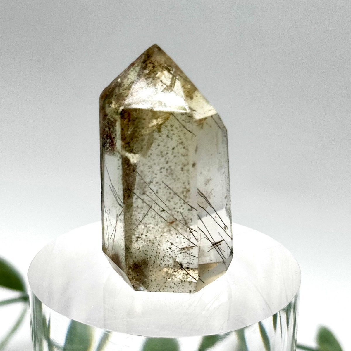 Clear Quartz With Rutile & Inclusions