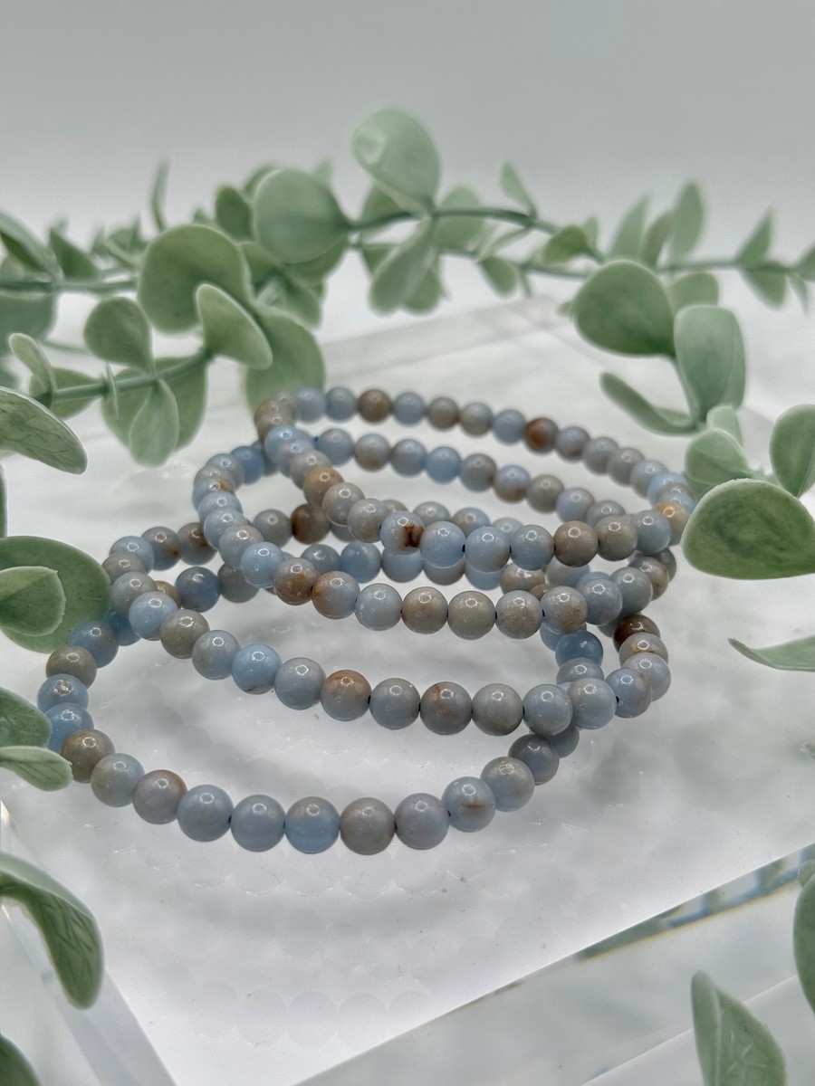 6mm Angelite Bracelet