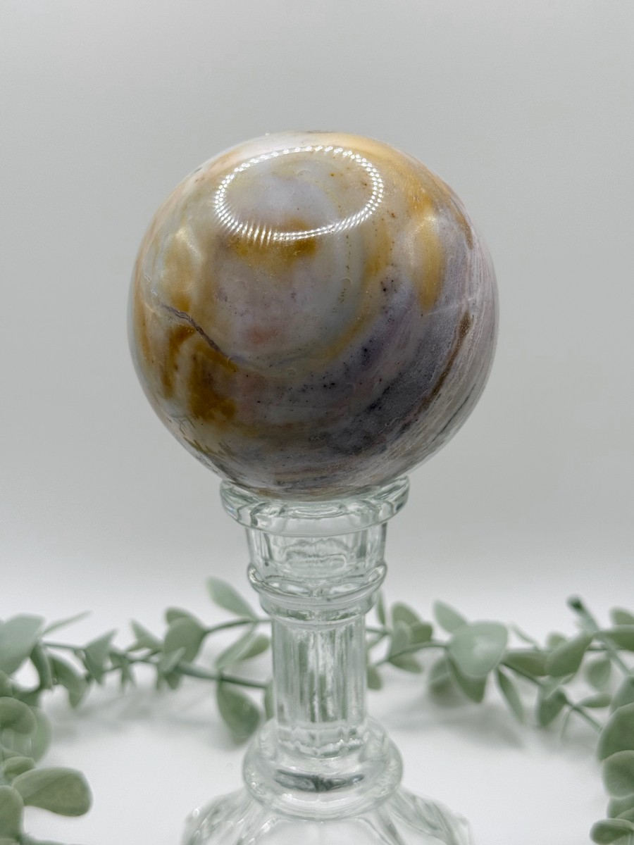 Sea Jasper Sphere