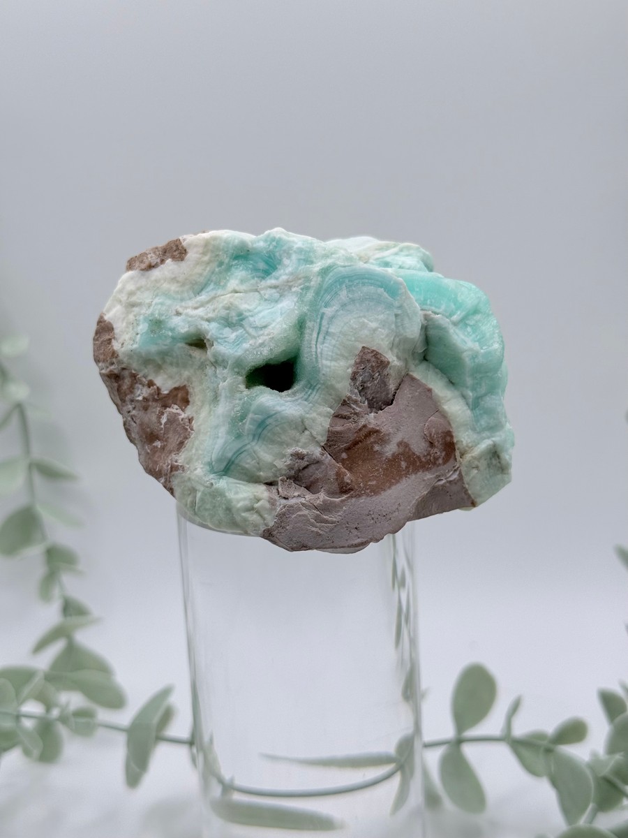 Blue Aragonite Specimen