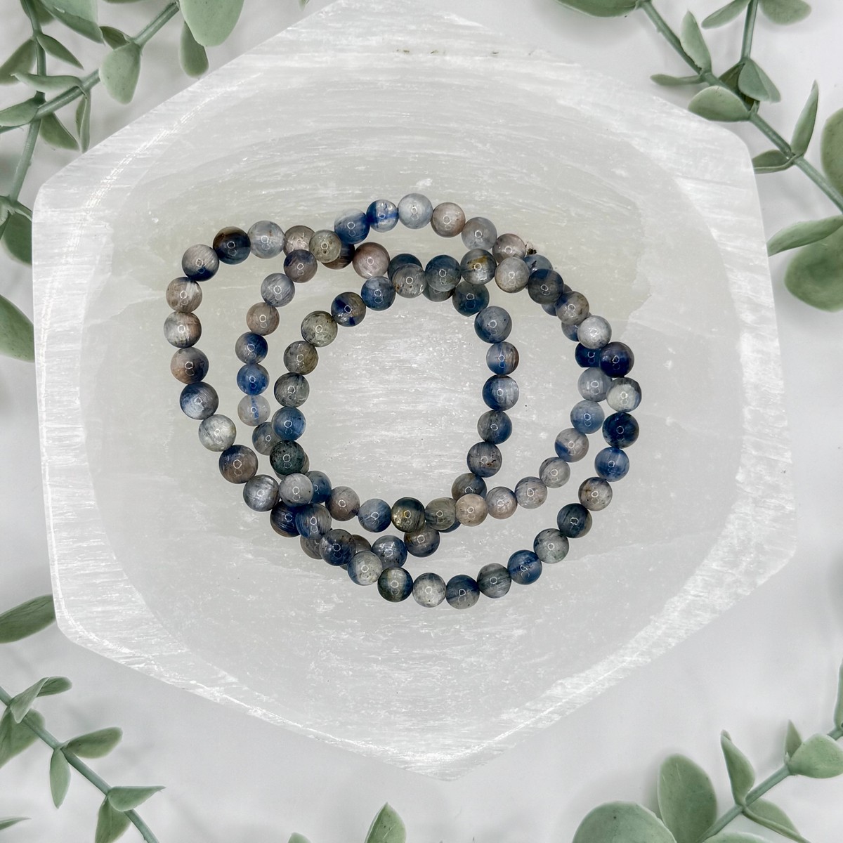 6mm Blue Kyanite Bracelet