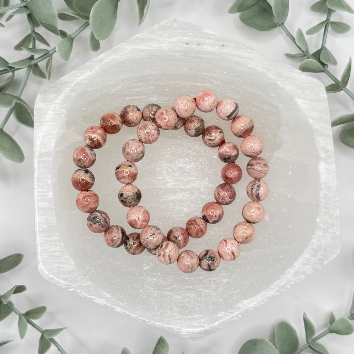 10mm Rhodochrosite Bracelet