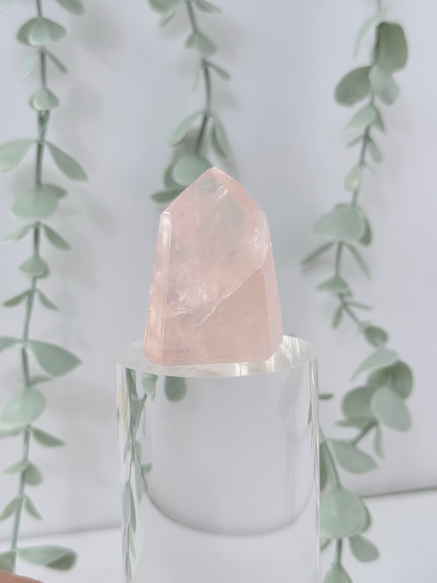 Brazilian Rose Quartz Tower