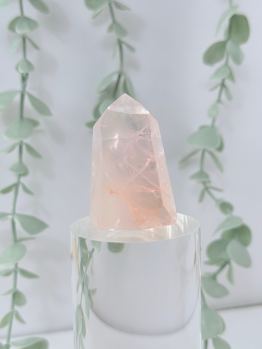 Brazilian Rose Quartz Tower