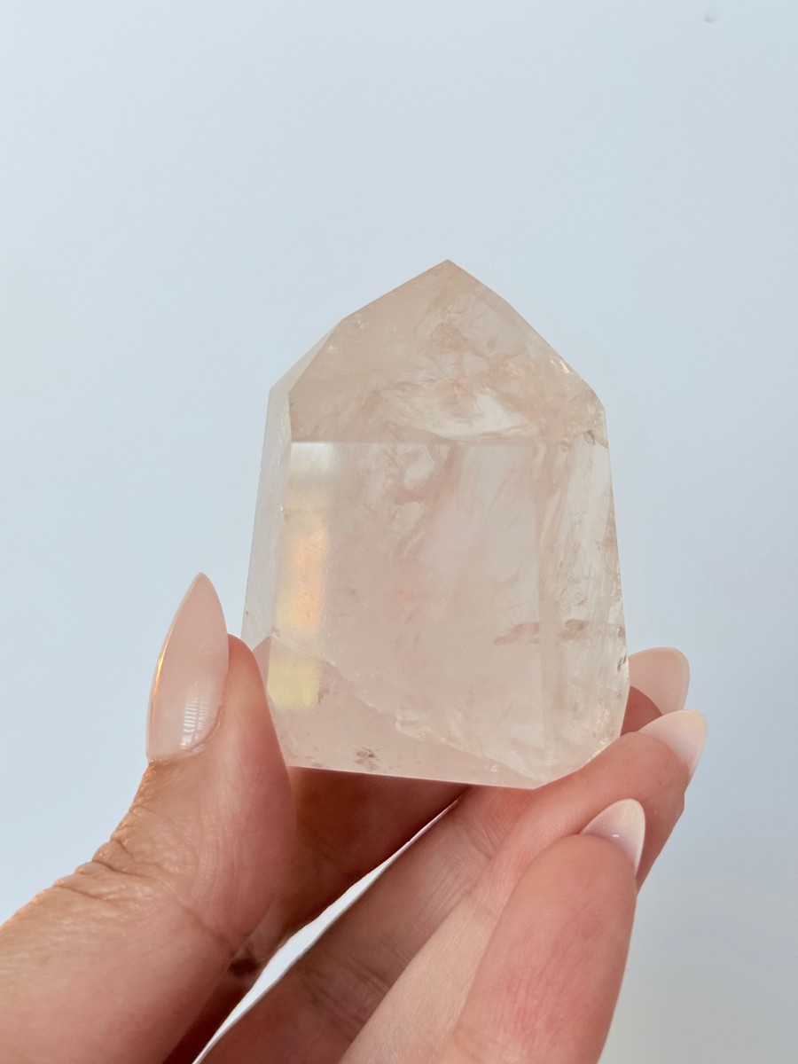 Brazilian Rose Quartz Tower